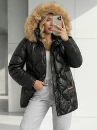 Damen Jacke Schwarz OZONEE O/5M3226/392Z