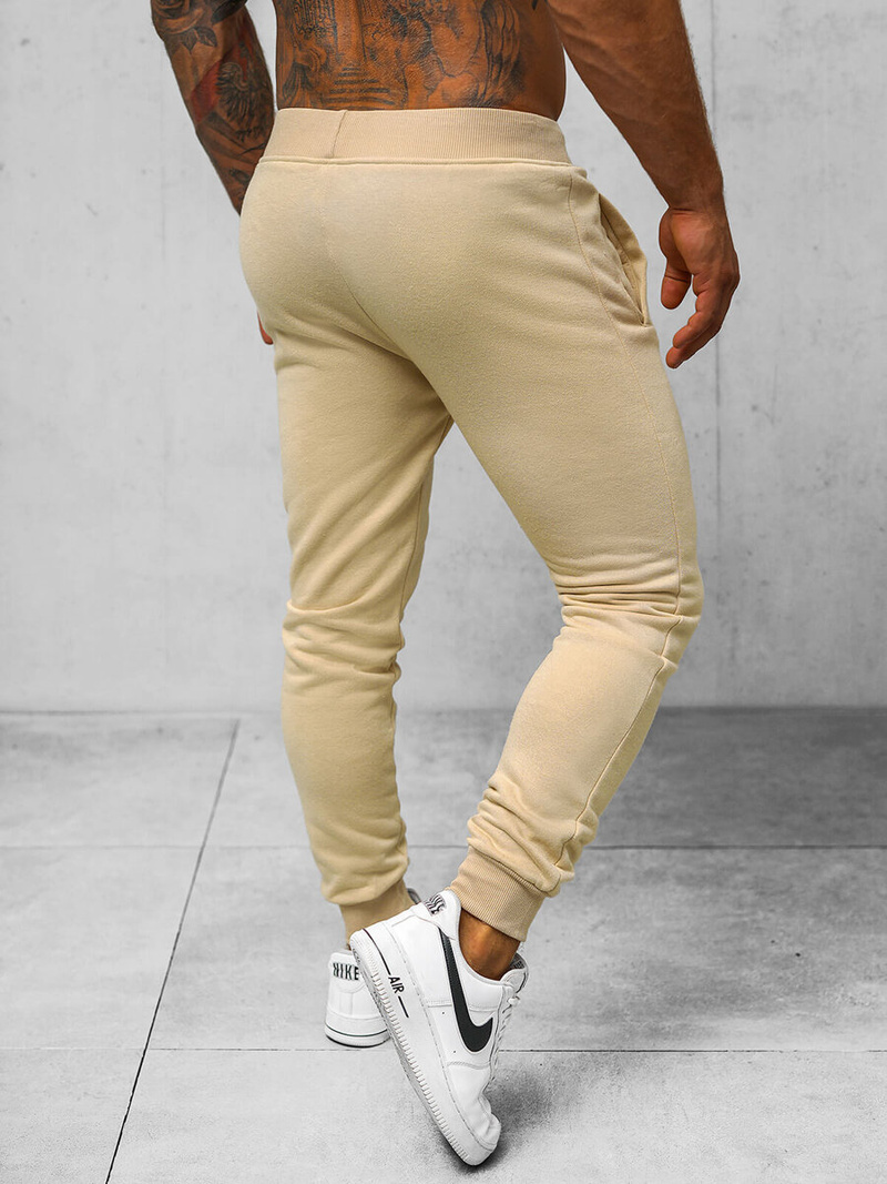 Herren Sporthose Hellbeige OZONEE JS/XW01/159Z