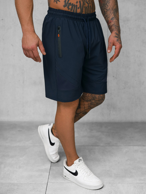 Sportshorts für Herren Dunkelblau OZONEE JS/12K1801/25