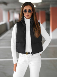 Damen Weste Schwarz OZONEE JS/16M9079/392Z