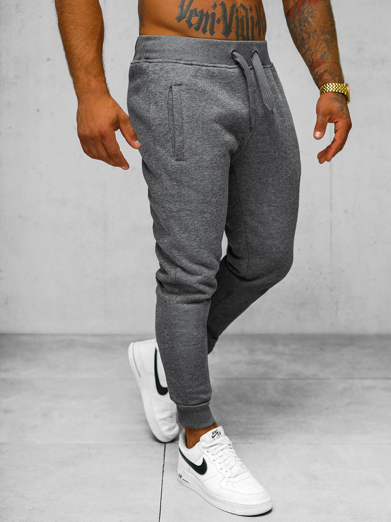Herren Sporthose Dunkelgrau OZONEE JS/XW01Z