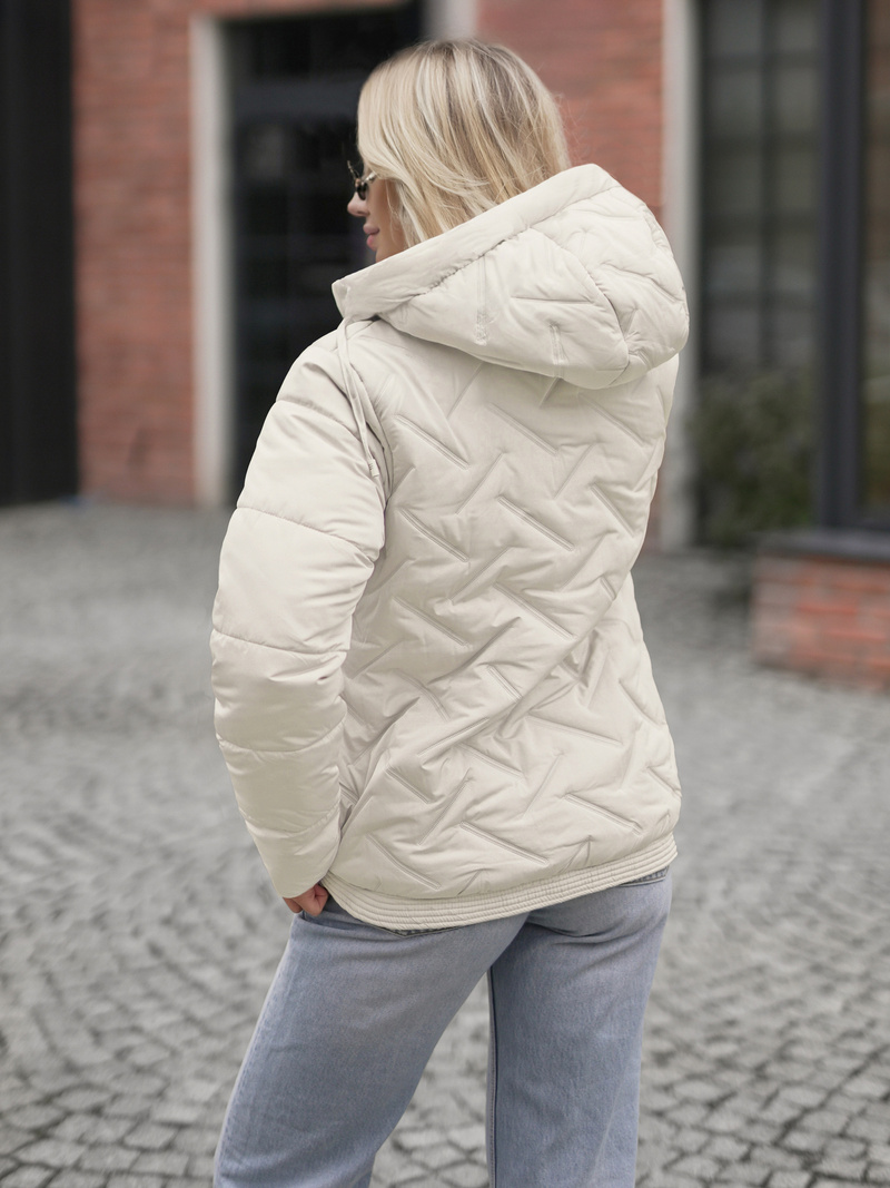 Damen Jacke Beige OZONEE JS/16M9300/280Z