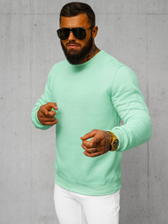 Herren Sweatshirt Mintgrün OZONEE JS/2001-10Z