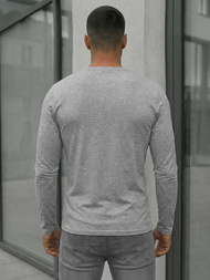 Herren Longsleeve Grau OZONEE JS/DB71/3