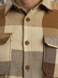 Herren Hemd Camel OZONEE NB/MC728KZ