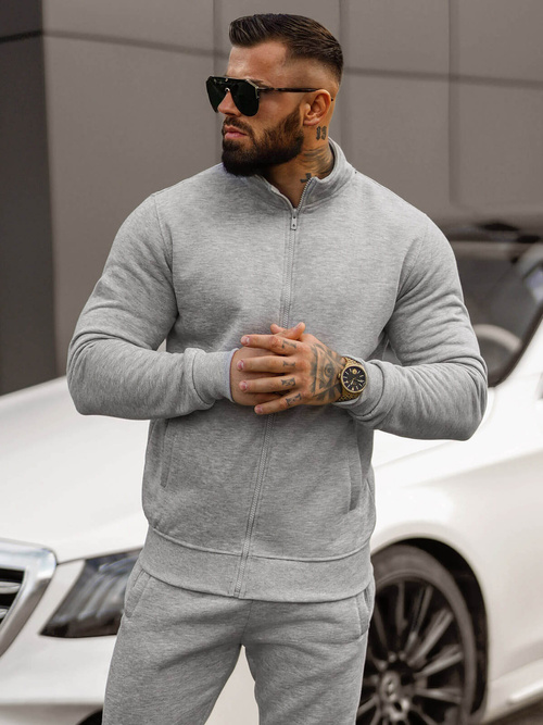 Herren Sportanzug Grau OZONEE JS/68C10385/2Z