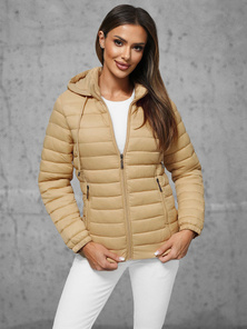 Damen Jacke Beige OZONEE JS/16M9101/254