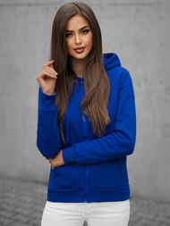 Damen Kapuzenpullover Kobalt OZONEE JS/W03Z