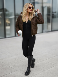 Damen Jacke Schokolade OZONEE JS/16M9187/158