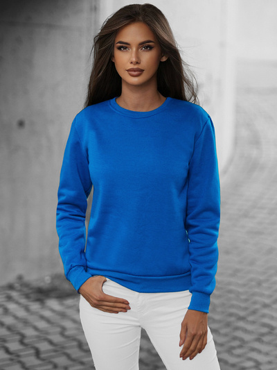 Damen Sweatshirt Blau OZONEE JS/W01Z