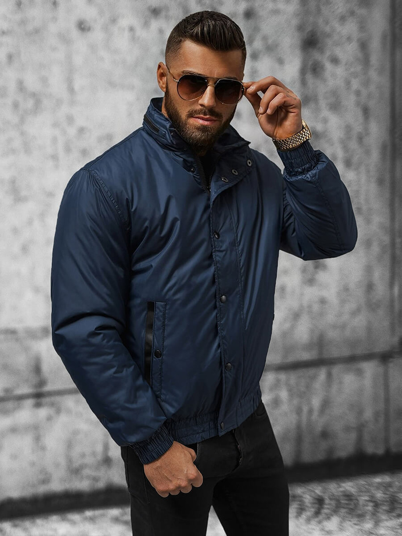 Herren Jacke Marineblau OZONEE JS/5M3102/215