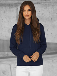 Damen Kapuzenpullover Dunkelblau OZONEE JS/W02Z