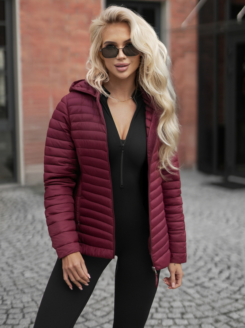 Damen Jacke Weinrot OZONEE JS/11Z8228Z