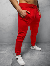 Herren Sporthose Rot OZONEE JS/XW01Z