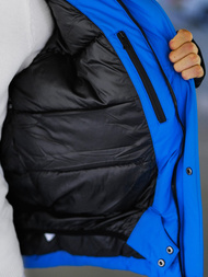 Herren Winterjacke Blau OZONEE JS/91M9905/184