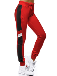 Damen Sporthose Rot OZONEE JS/JK88116/18