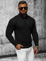 Herren Pullover Schwarz OZONEE NB/MM6020/4