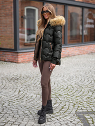 Damen Jacke Schwarz OZONEE JS/5M3337/392