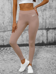 Damen Leggings Beige OZONEE O/FJ8066