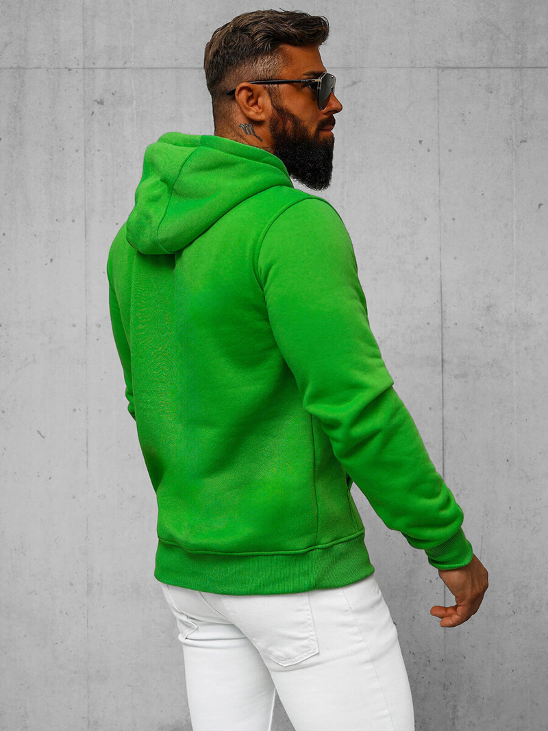 Herren Kapuzenpullover Grün OZONEE JS/2009Z