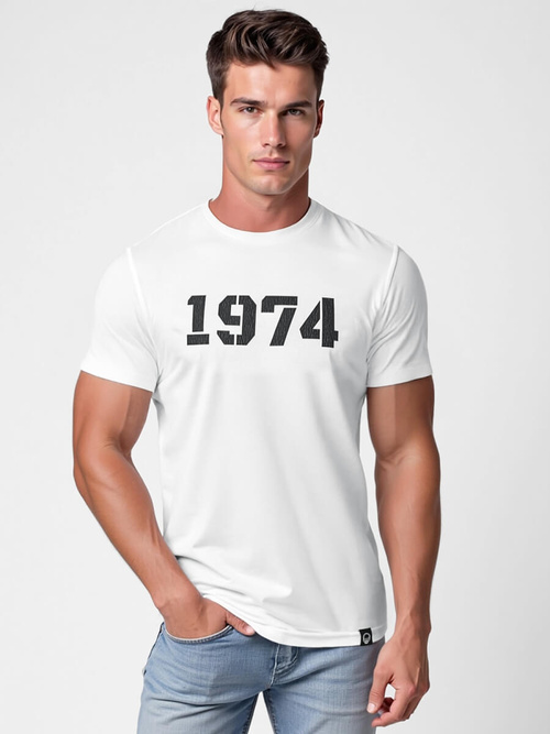 Herren T-shirt Weiß OZONEE NB/MT3130
