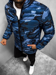 Herren Jacke Dunkelblau-Camo OZONEE JS/SM80Z