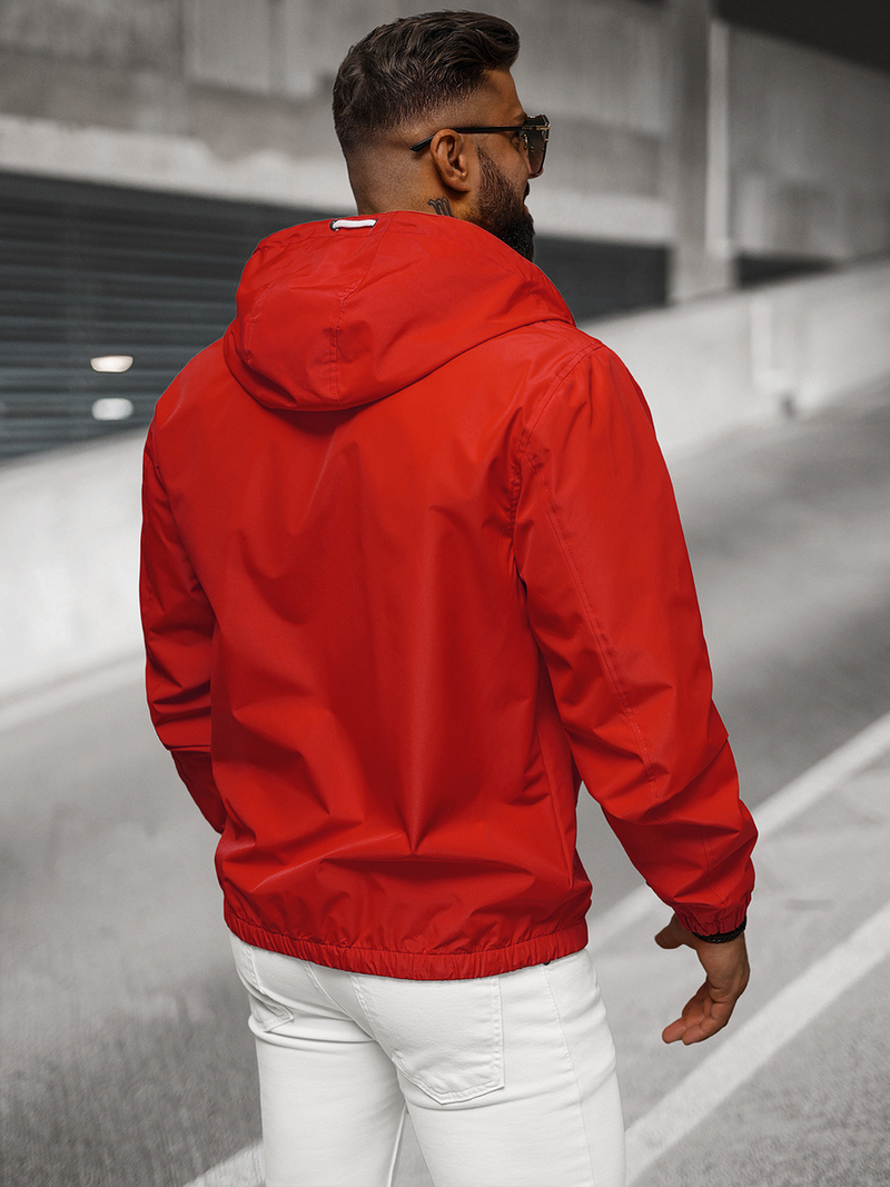 Herren Jacke Rot OZONEE JS/5M802/275