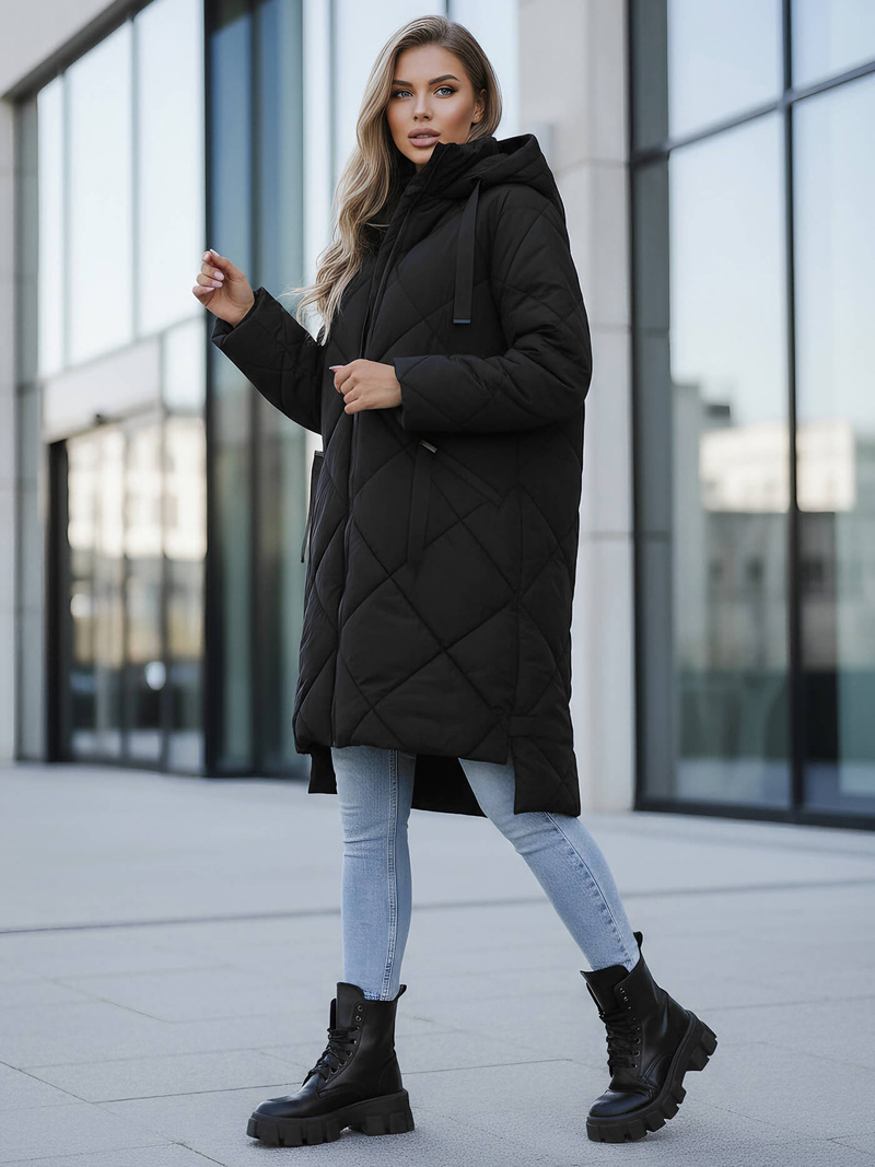 Damen Jacke Schwarz OZONEE JS/5M3168/392Z