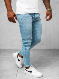 Herren Jeanshose Blau OZONEE O/426SP