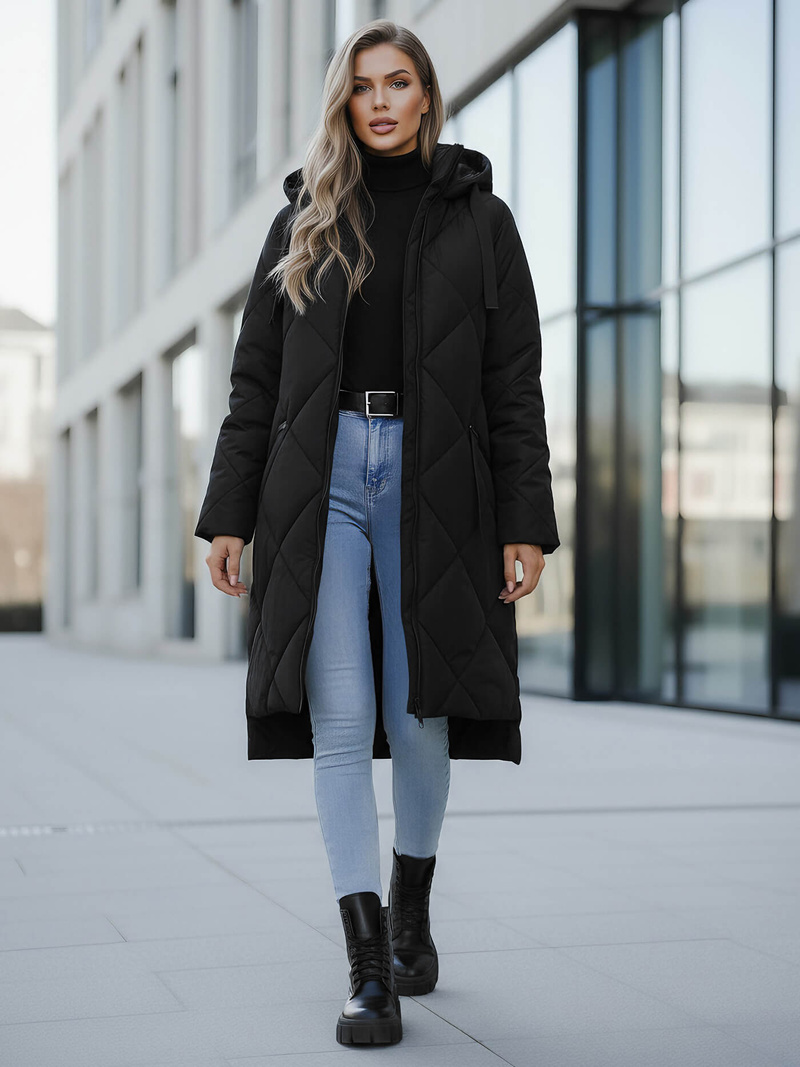 Damen Jacke Schwarz OZONEE JS/5M3168/392Z