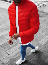 Herren Jacke Rot OZONEE JS/SM70