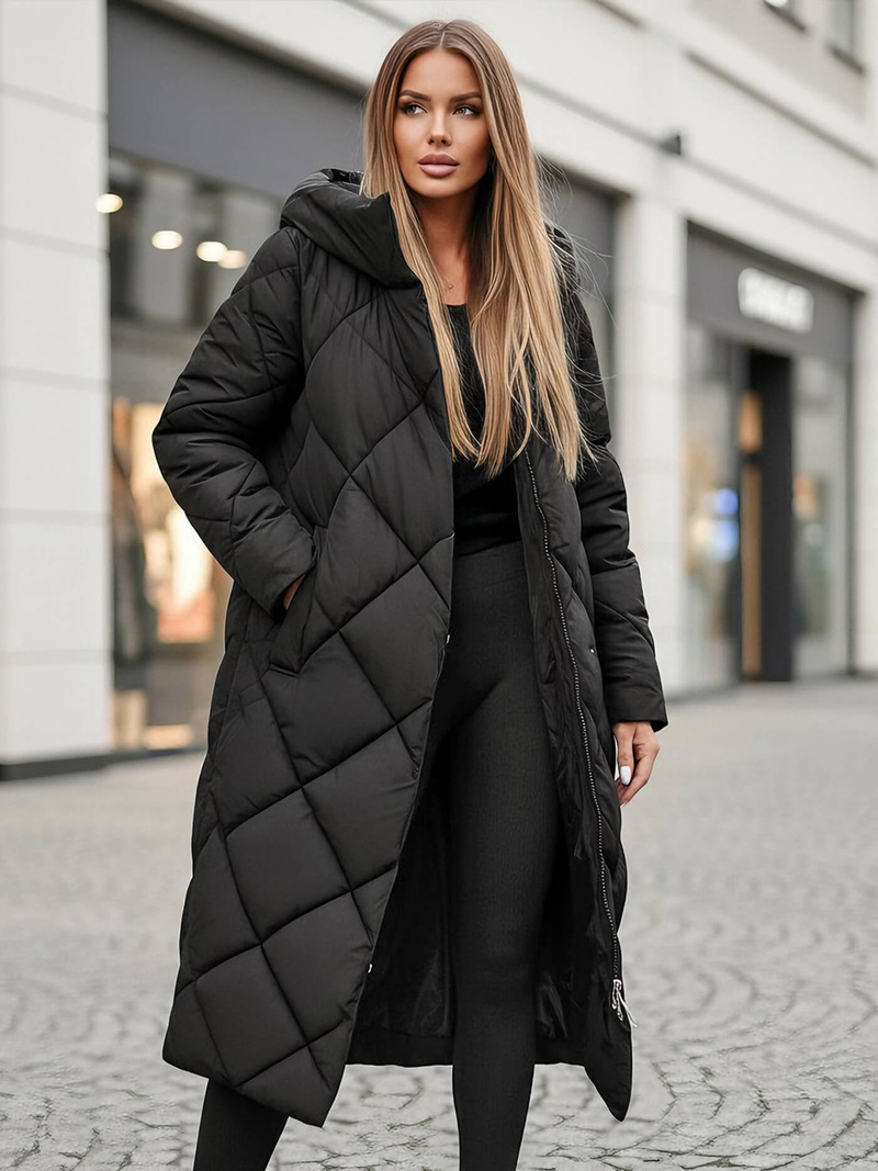 Damen Jacke Schwarz OZONEE JS/5M3173/392Z