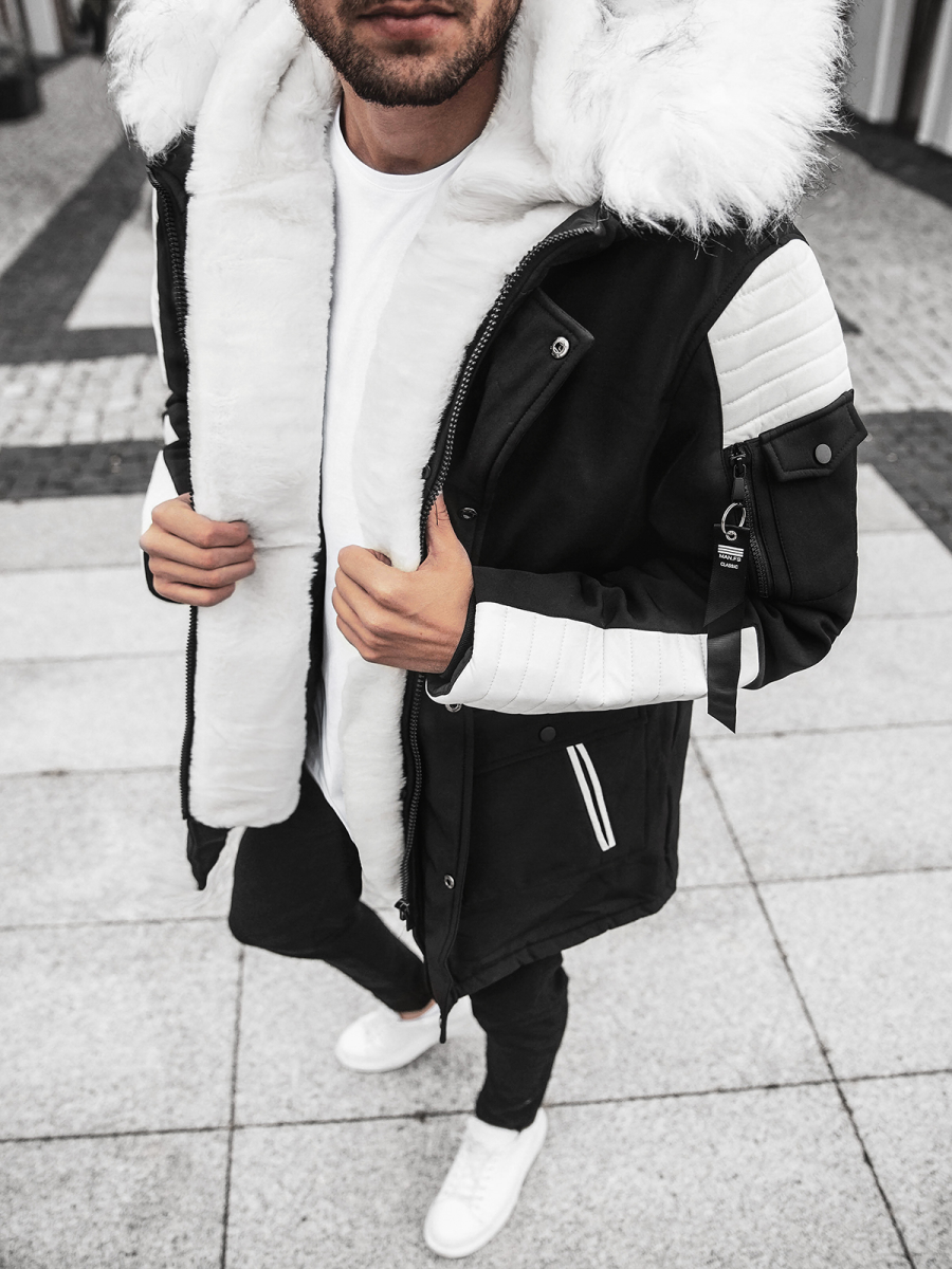 Parka Herren Geographical Norway Designer Herren Winterjacken