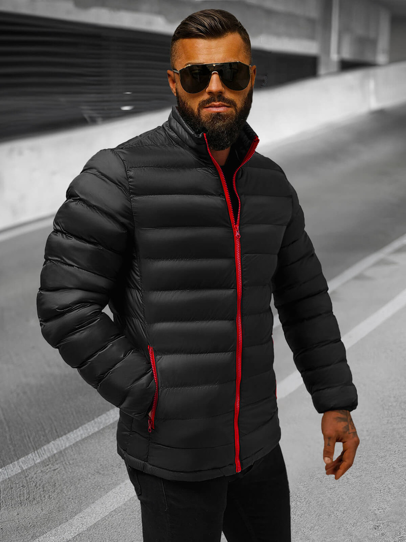 Herren Jacke Schwarz/2 OZONEE JB/JP1111