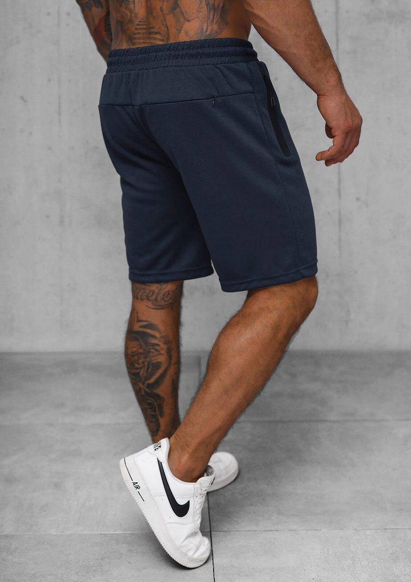 Herren Sportshorts Dunkelblau OZONEE JS/17K533/25