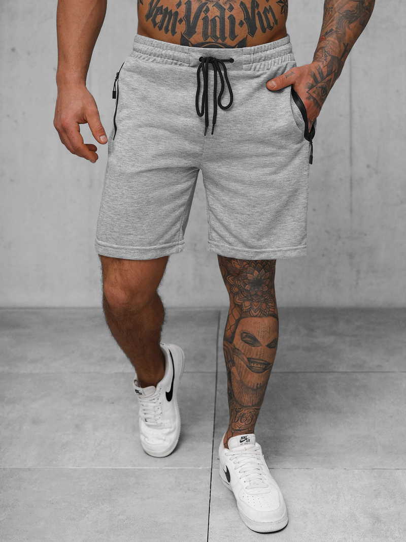 Herren Sportshorts Grau OZONEE JS/17K532/2