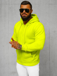 Herren Kapuzenpullover Gelb-Neon OZONEE JS/2008Z