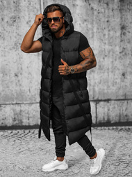 Herren Weste Schwarz OZONEE O/M3201