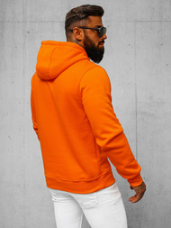 Herren Kapuzenpullover Orange OZONEE JS/2009Z