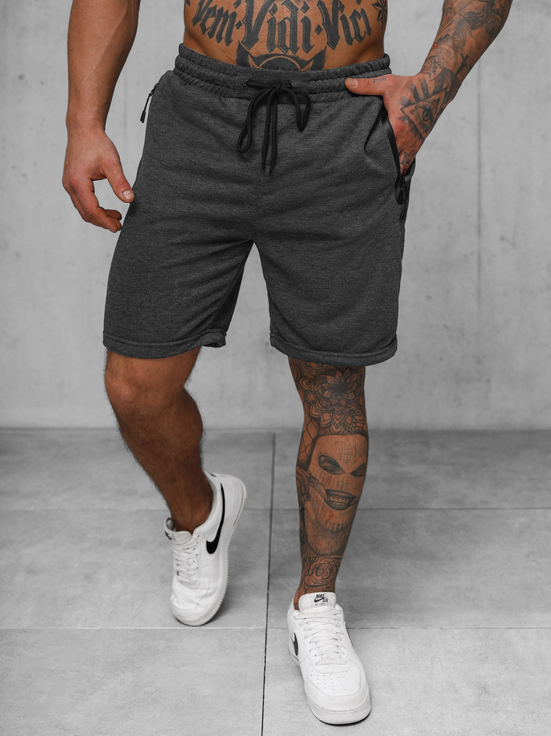 Herren Sportshorts Anthrazit OZONEE JS/17K532/5
