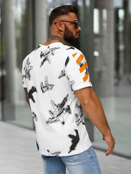 Herren T-shirt Weiß OZONEE O/MPO3471