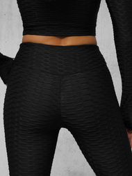 Zweiteiliges Trainingsanzug-Set Schwarz OZONEE O/22060Z