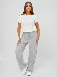 Damen T-shirt Weiß OZONEE JS/YJ77841