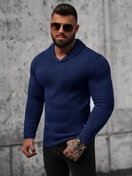 Herren Pullover Marineblau OZONEE NB/MM6018/6