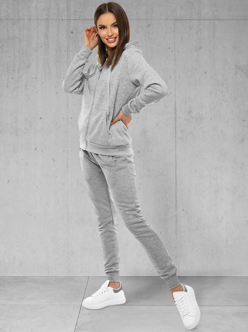 Damen Trainingsanzug Grau OZONEE 53