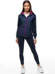 Damen Jacke Dunkelblau OZONEE JS/KSW4011