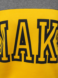 Damen Kapuzenpullover Gelb OZONEE JS/KSW2026