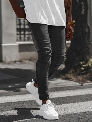 Herren Jeanshose Schwarz OZONEE NB/MP0025N