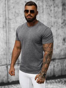 Herren T-shirt Anthrazit OZONEE JS/712005/5Z
