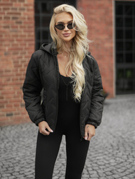 Damen Winterjacke Schwarz OZONEE JS/16M9315/392AZ